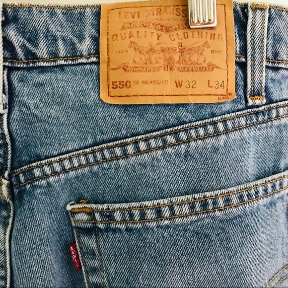 🌱5/$30 Vtg 550 Levis Relaxed Fit Jeans - Picture 5 of 7